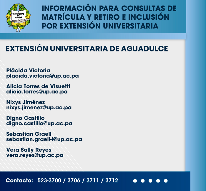 Contactos Aguadulce