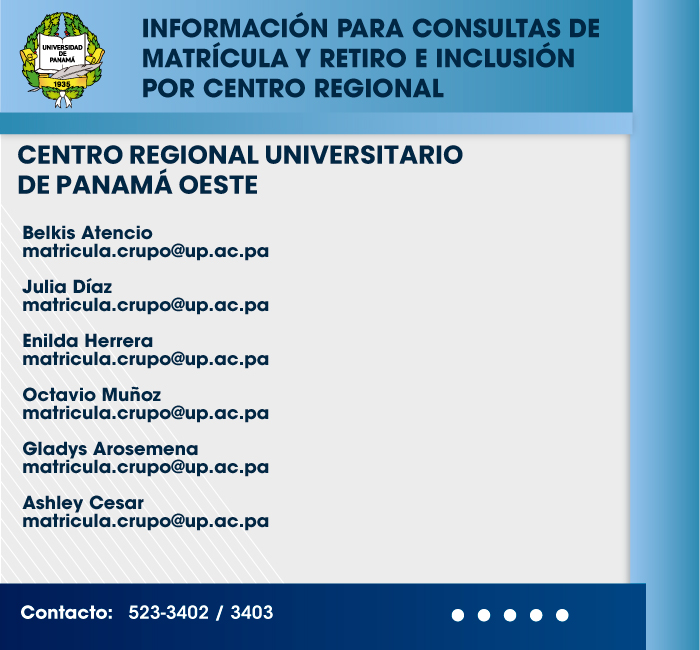 Contactos Panamá Oeste