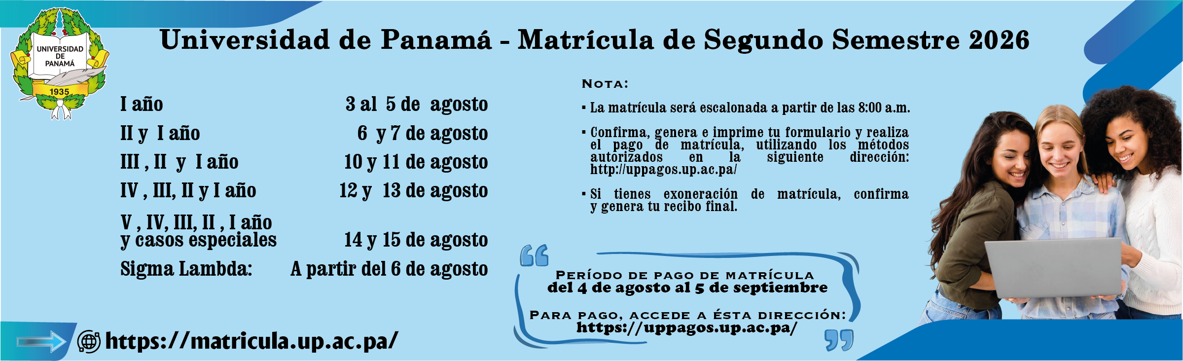 Matrícula II Semestre