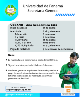  verano año académico 2024